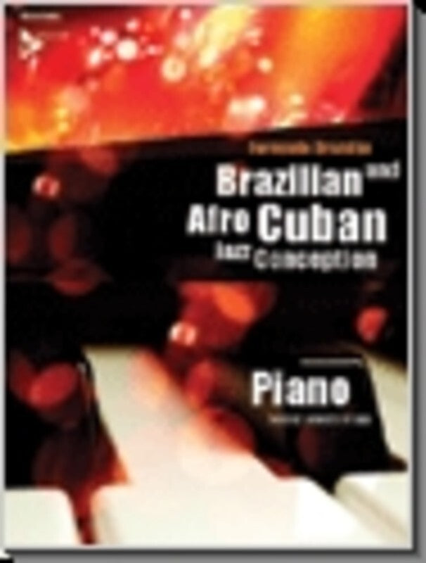 BRAZILIAN AFRO CUBAN JAZZ CONCEPTION PIANO BK/CD