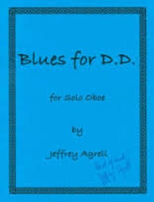 AGRELL - BLUES FOR DD OBOE SOLO
