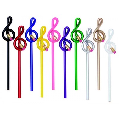 BENTCIL TREBLE CLEF RED