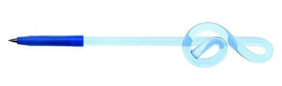 BENT PEN G CLEF BLUE