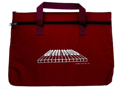 DBL ZIPPER PORTFOLIO KEYBOARD MAROON