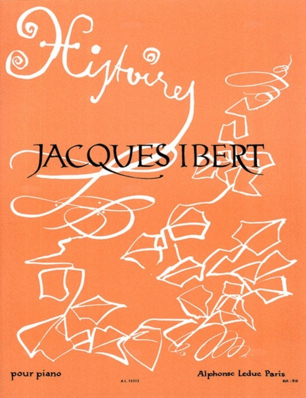 IBERT - HISTOIRES PIANO SOLO