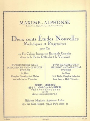 200 ETUDES FOR HORN VOLUME 1