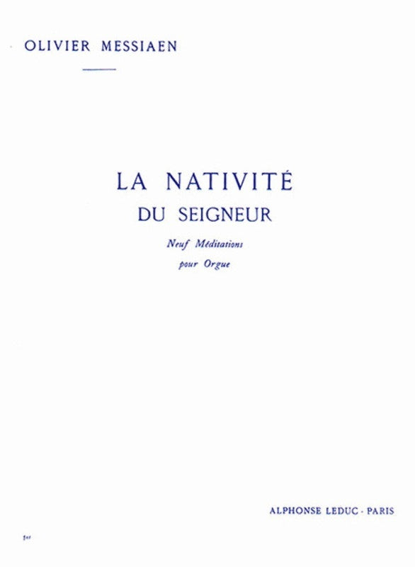 NATIVITY OF THE LORD VOLUME 1 ORGAN