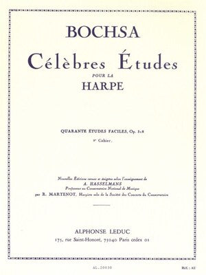 BOCHSA - 40 ETUDES FACILES OP 318 VOL 2 HARP