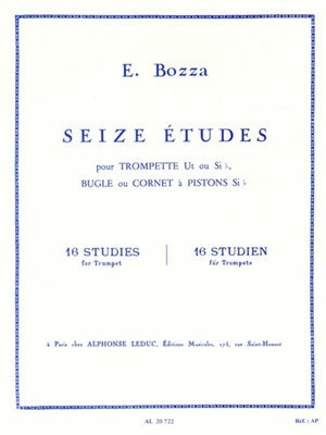 BOZZA - 16 STUDIES FOR TRUMPET