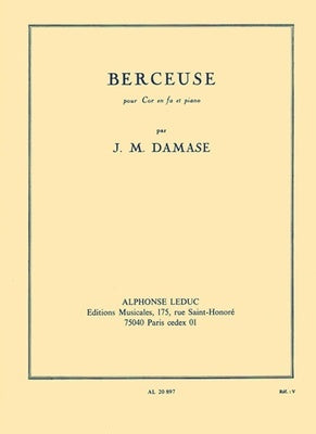 DAMASE - BERCEUSE OP 19 FOR FRENCH HORN/PIANO