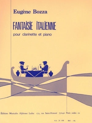 BOZZA - ITALIAN FANTASY FOR CLARINET/PIANO