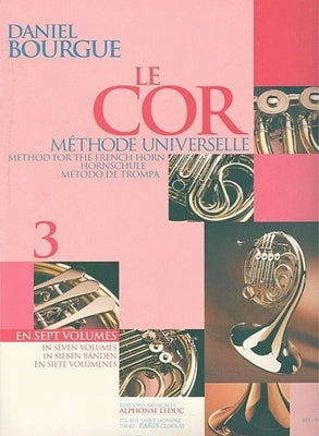 BOURGUE - METHOD FOR FRENCH HORN VOL 3