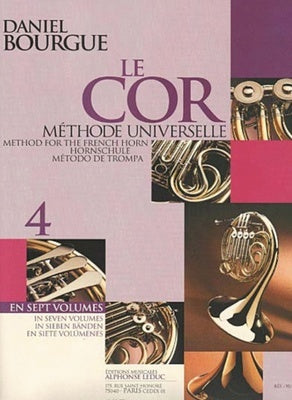 BOURGUE - METHOD FOR FRENCH HORN VOL 4