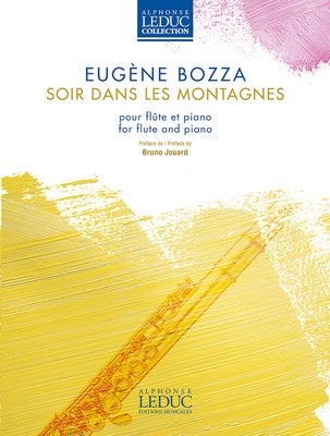 BOZZA - SOIR DANS LES MONTAGNES FOR FLUTE/PIANO
