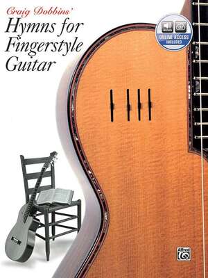CRAIG DOBBINS HYMNS FOR FINGERSTYLE GUITAR BK/OLA