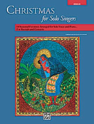 CHRISTMAS FOR SOLO SINGERS MEDIUM LOW BK
