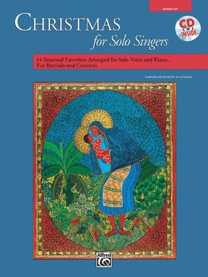CHRISTMAS FOR SOLO SINGERS MEDIUM LOW BK/CD