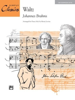 BRAHMS - WALTZ SIMPLY CLASSICS ARR LEVINE