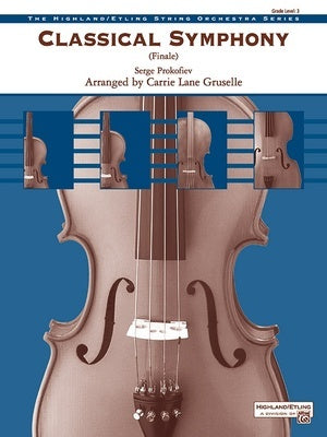 CLASSICAL SYMPHONY (FINALE) FOR STRING ORCHESTRA SO3 SC/PTS
