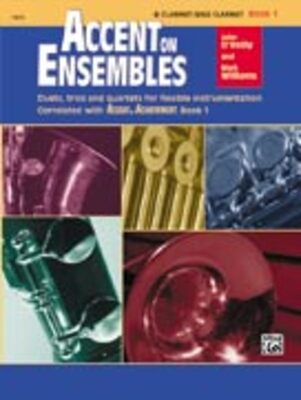 ACCENT ON ENSEMBLES BK 1 PERCUSSION