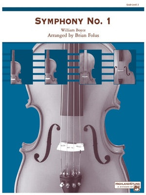 BOYCE - SYMPHONY NO 1 FOR STRING ORCHESTRA SO3 SCORE