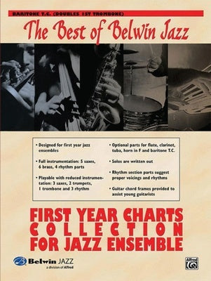 BEST OF BELWIN JAZZ FIRST YEAR CHARTS BARITONE TC