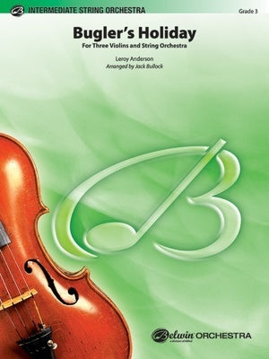 BUGLERS HOLIDAY FOR 3 VIOLINS/STRING ORCHESTRA SO3 SC/PTS