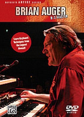 BRIAN AUGER B 3 MASTER ELECTRONIC KEYBOARD DVD