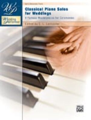 CLASSICAL PIANO SOLOS FOR WEDDDINGS