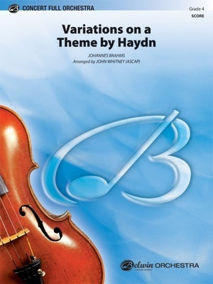 BRAHMS - VARIATIONS ON A THEME BY HAYDN FO4 SC/PTS
