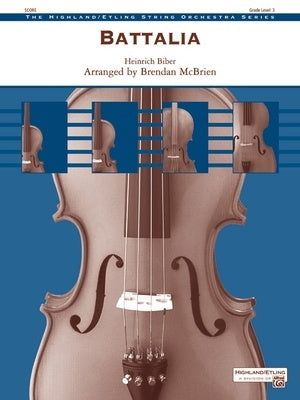 BATTALIA FOR STRING ORCHESTRA SO3 FULL SCORE