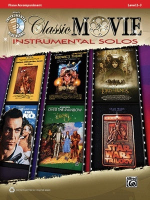 CLASSIC MOVIE INSTRUMENTAL SOLOS PIANO ACCOMPANIMENT BK/CD