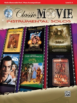 CLASSIC MOVIE INSTRUMENTAL SOLOS VIOLIN BK/CD