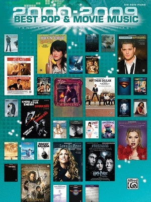 BEST OF POP AND MOVIE MUSIC 2000 - 2009 BIG NOTE