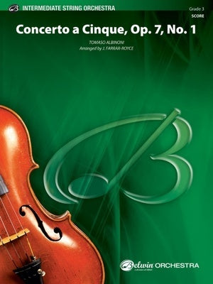 CONCERTO A CINQUE OP 7 NO 1 SO3 SC/PTS