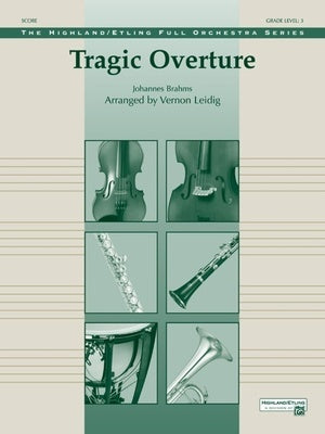 BRAHMS - TRAGIC OVERTURE FO3 SC/PTS