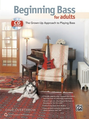 BEGINNING BASS FOR ADULTS BK/CD