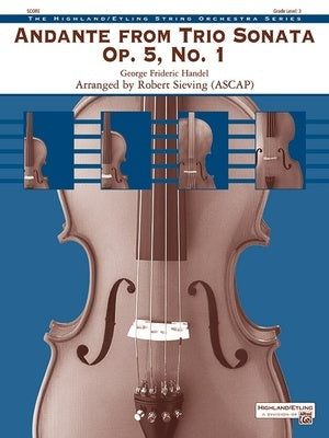 ANDANTE TRIO SONATA OP 5 NO 1 STRING ORCHESTRA SO3 SC/PTS