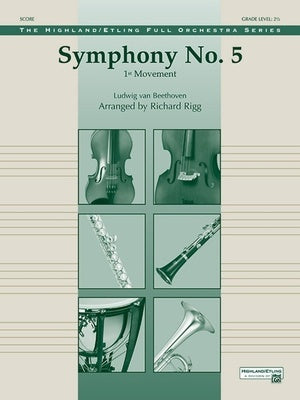 BEETHOVEN - SYMPHONY NO 5 1ST MVT FO2.5 SC/PTS