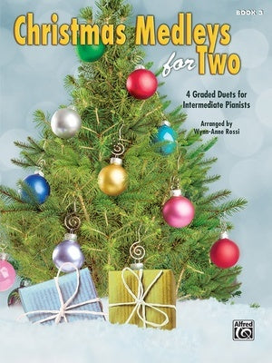 CHRISTMAS MEDLEYS FOR TWO BK 3 PIANO DUET ARR ROSSI