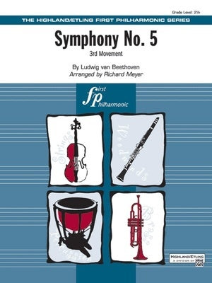 BEETHOVEN - SYMPHONY NO 5 3RD MVT FO2.5 SC/PTS