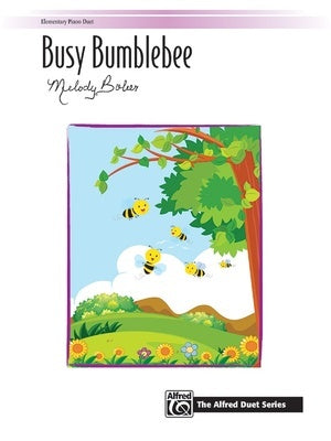 BOBER - BUSY BUMBLEBEE ELEMENTARY PIANO DUET