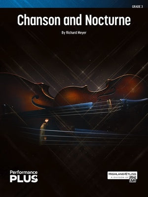 CHANSON AND NOCTURNE FOR STRING ORCHESTRA SO3 SCORE