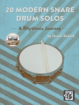 BEDARD - 20 MODERN SNARE DRUM SOLOS BK/OLA