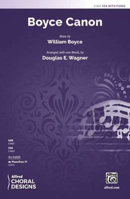 BOYCE CANON SSA/PIANO