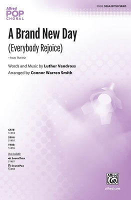 A BRAND NEW DAY (EVERYBODY REJOICE) SSAA/PIANO