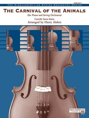 CARNIVAL OF THE ANIMALS PIANO/STRING ORCHESTRA SO3 SC/PTS