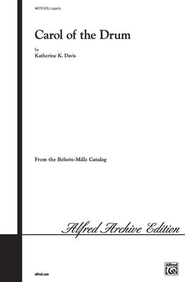 CAROL OF THE DRUM SATB A CAPPELLA