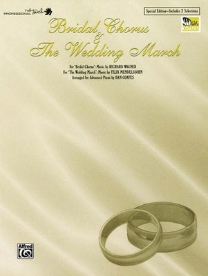 BRIDAL CHORUS / THE WEDDING MARCH ADV PNO
