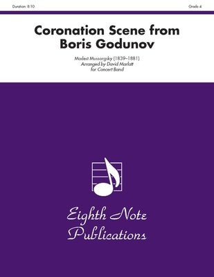 CORONATION SCENE FROM BORIS GODUNOV CONCERT BAND CB4 SC/PTS
