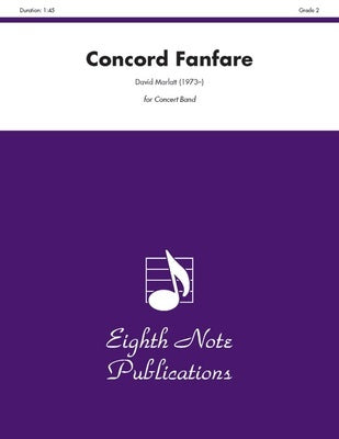CONCORD FANFARE FOR CONCERT BAND CB2 SC/PTS