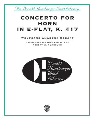 CONCERTO FOR HORN IN E FLAT K 417 CB5.5 SC/PTS