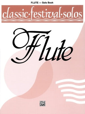 CLASSIC FESTIVAL SOLOS FLUTE VOL 1 SOLO BOOK